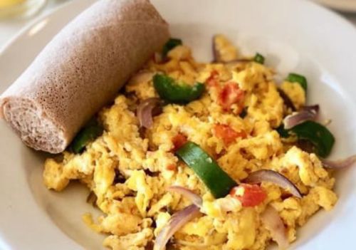 Ermi cafe item Scrambled Egg